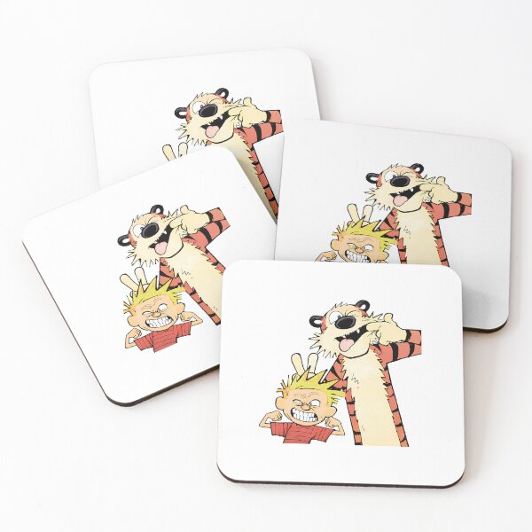 Item preview, Funny Blonde Boy And Tiger Best Friends Making Silly Faces Illustration designed and sold by YeppiStudio.