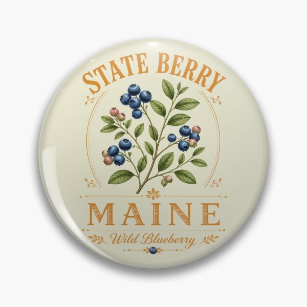 Item preview, Blueberry ME Regional Pride designed and sold by taiche.