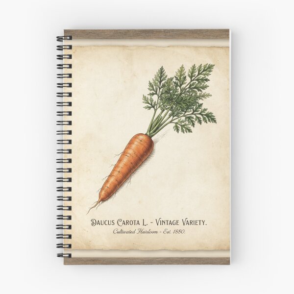 Item preview, Carrot in vintage style designed and sold by KRIDD-DESIGN.