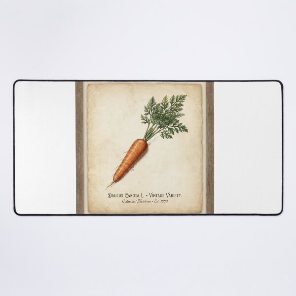 Item preview, Carrot in vintage style designed and sold by KRIDD-DESIGN.