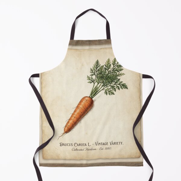 Item preview, Carrot in vintage style designed and sold by KRIDD-DESIGN.