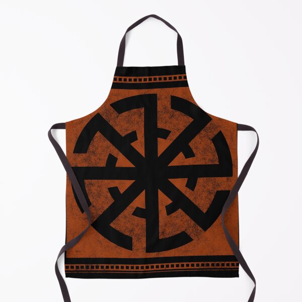 Item preview, Kolovrat Sun Wheel: Ancient Slavic Solar Symbol Print designed and sold by FreiherrPK.