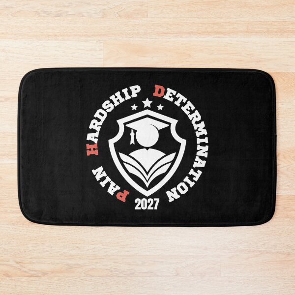 Item preview, Class of 2027 Funny PhD Graduation Quote Pain, Hardship, Determination  designed and sold by Artycom.