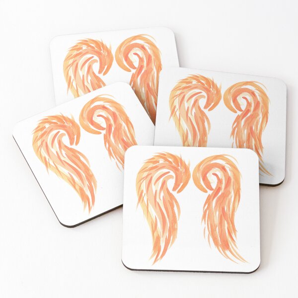Item preview, Engelsflügel, Angelwings, Orange designed and sold by Anke‘s Bazaar.