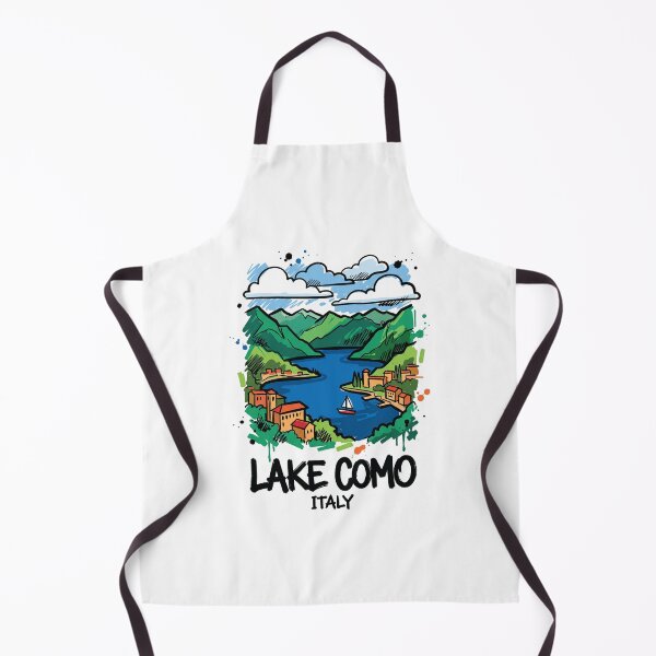 Item preview, Lake Como Italy Scenic Villa Art Print designed and sold by Merch by Das Design Studio.