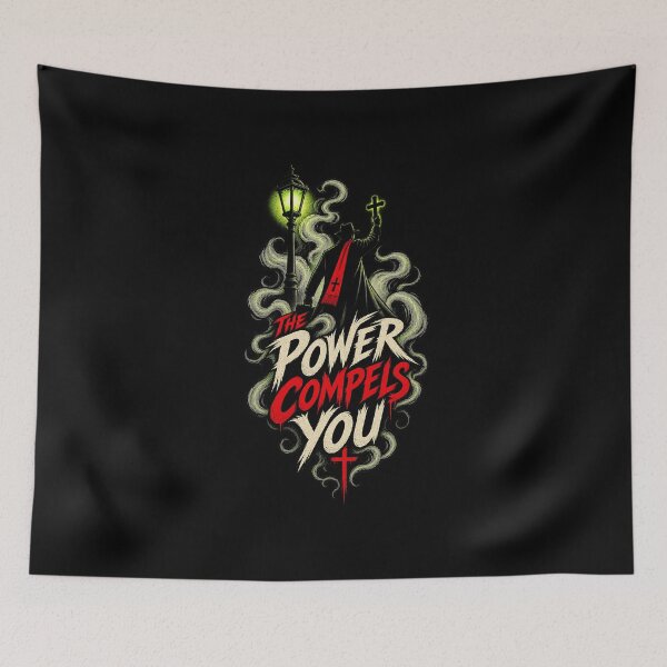 Item preview, The Power Compels You – Exorcist Horror designed and sold by Pandaburba.