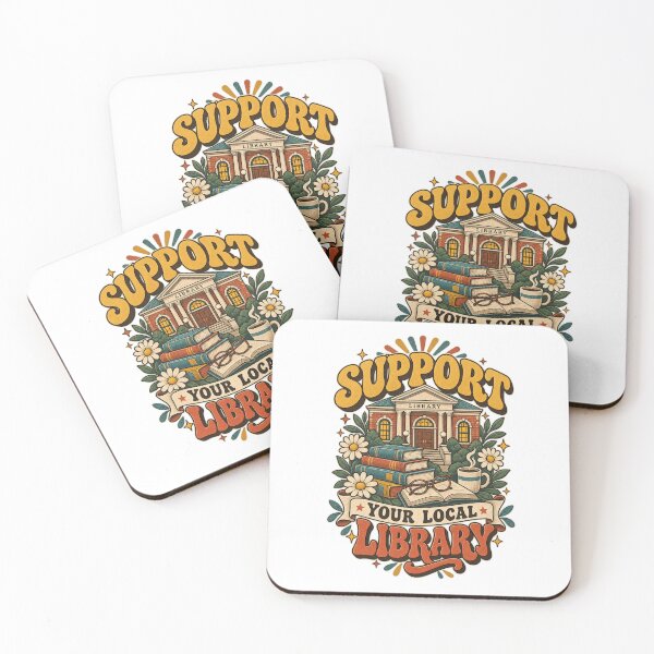 Item preview, Support your local library designed and sold by HandicraftArt.