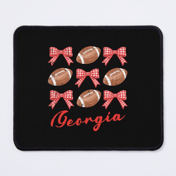Item preview, Georgia Football Gingham Bow Youth Teen designed and sold by nryum.