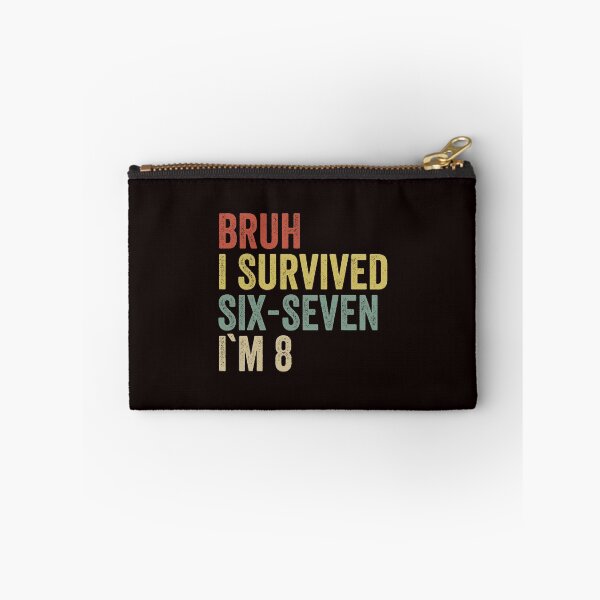Item preview, Funny 8th Birthday Bruh Six Seven Meme designed and sold by ImeldaSparks.