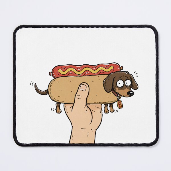 Item preview, Funny Hot Dog Wiener Dog Meme designed and sold by MonkiFlipp.