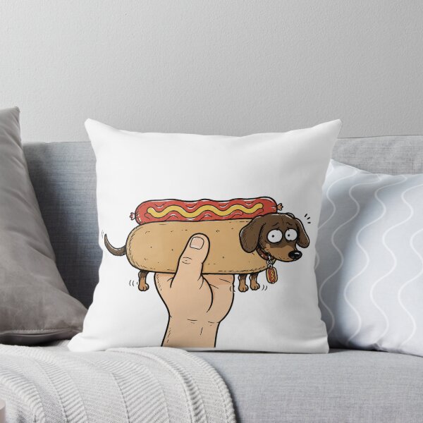 Item preview, Funny Hot Dog Wiener Dog Meme designed and sold by MonkiFlipp.