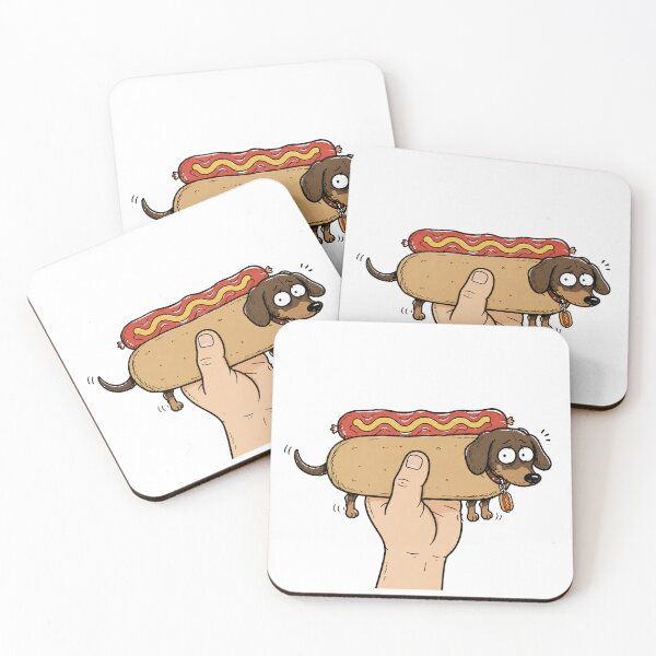 Item preview, Funny Hot Dog Wiener Dog Meme designed and sold by MonkiFlipp.