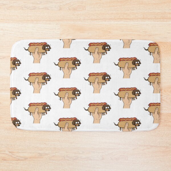 Item preview, Funny Hot Dog Wiener Dog Meme designed and sold by MonkiFlipp.