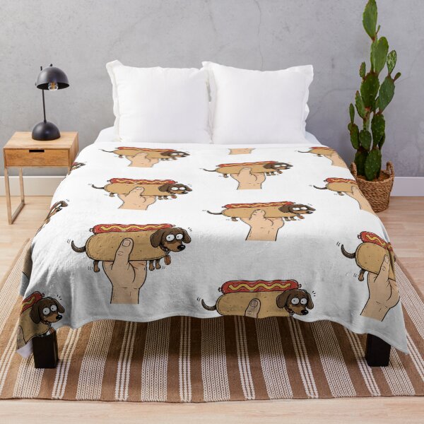 Item preview, Funny Hot Dog Wiener Dog Meme designed and sold by MonkiFlipp.