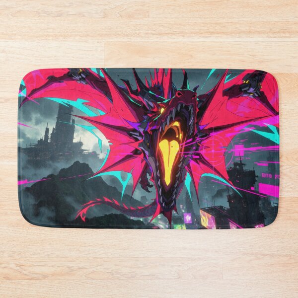 Item preview, Cyber Crimson Flight in the Neon Night designed and sold by SabaMirzique.