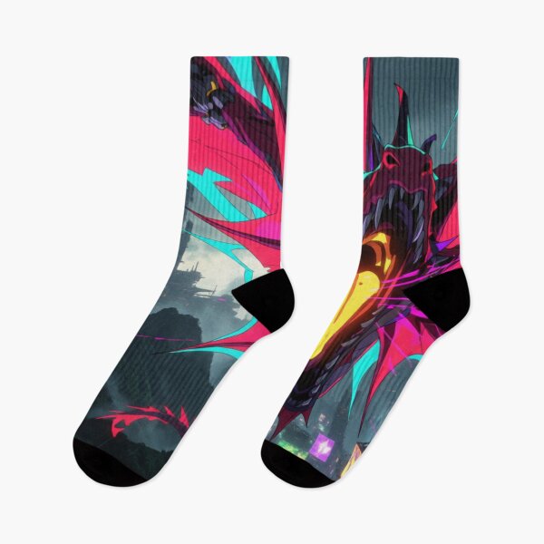 Item preview, Cyber Crimson Flight in the Neon Night designed and sold by SabaMirzique.