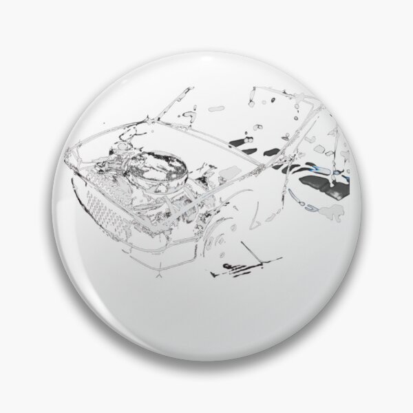 Item preview, muscle car in relief designed and sold by wirskaten.