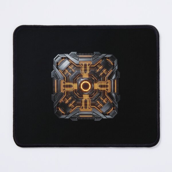Item preview, Cyberpunk Overclocked CPU Core - Futuristic Techwear Vector Sticker designed and sold by MissoStudio.
