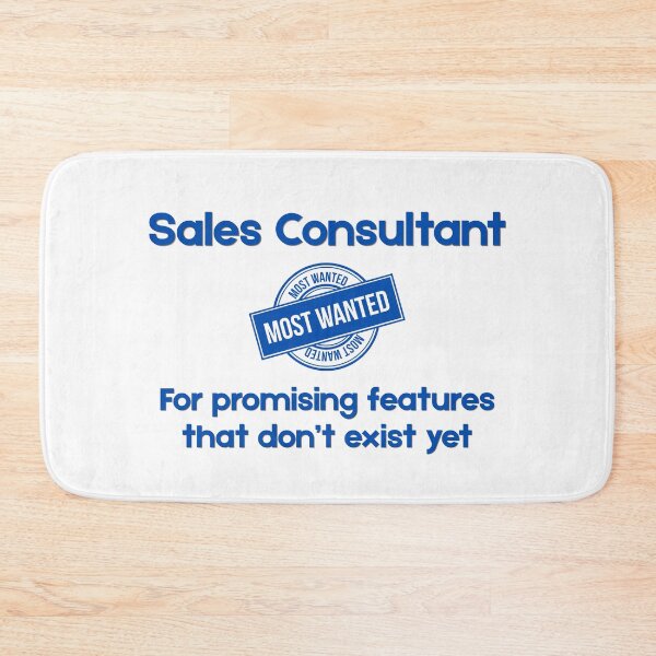 Item preview, Sales Consultant Most Wanted - Funny SAP Gift designed and sold by HypercareClub.