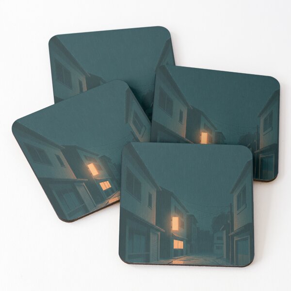 Item preview, Rainy Ramen Street designed and sold by Viviglow.