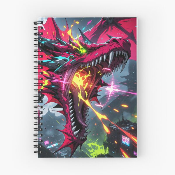 Item preview, Cyber Crimson Flight in the Neon Night (V2) designed and sold by SabaMirzique.