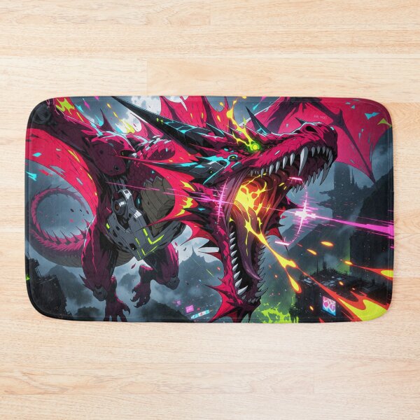 Item preview, Cyber Crimson Flight in the Neon Night (V2) designed and sold by SabaMirzique.