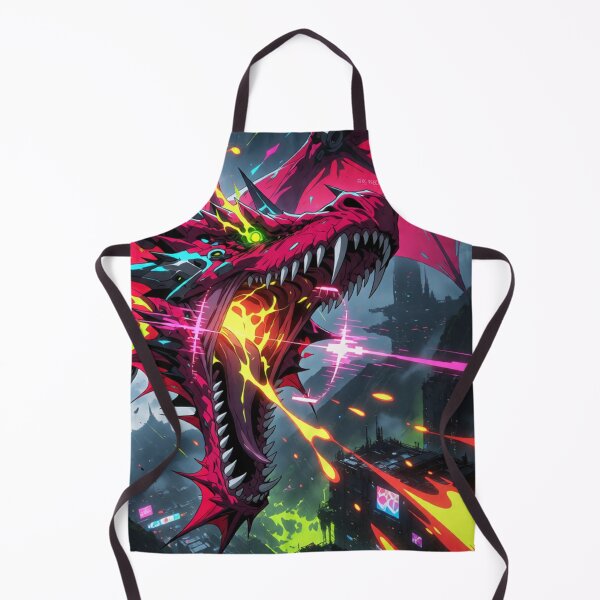 Item preview, Cyber Crimson Flight in the Neon Night (V2) designed and sold by SabaMirzique.