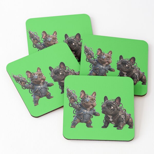 Item preview, French Bulldogs WE ARE THE BORG designed and sold by SmARTNiki.