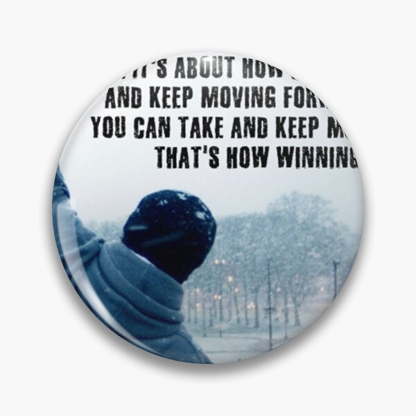 Item preview, Poster Iconic Scene Rocky - Motivational Inspiration designed and sold by nicholaswaldrop.