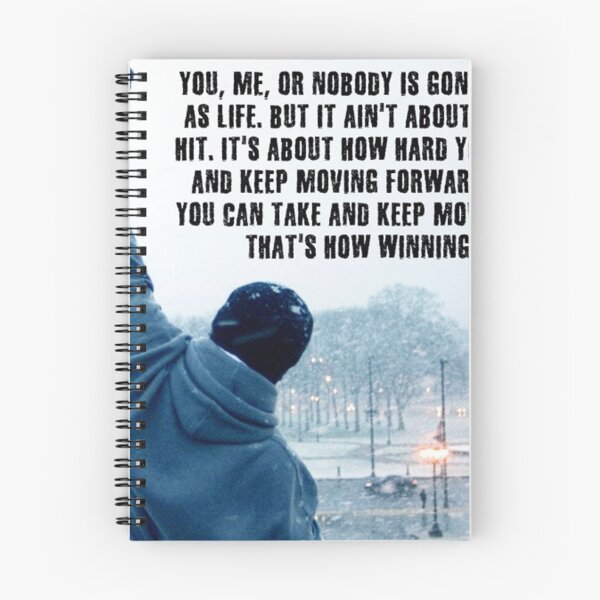 Item preview, Poster Iconic Scene Rocky - Motivational Inspiration designed and sold by nicholaswaldrop.