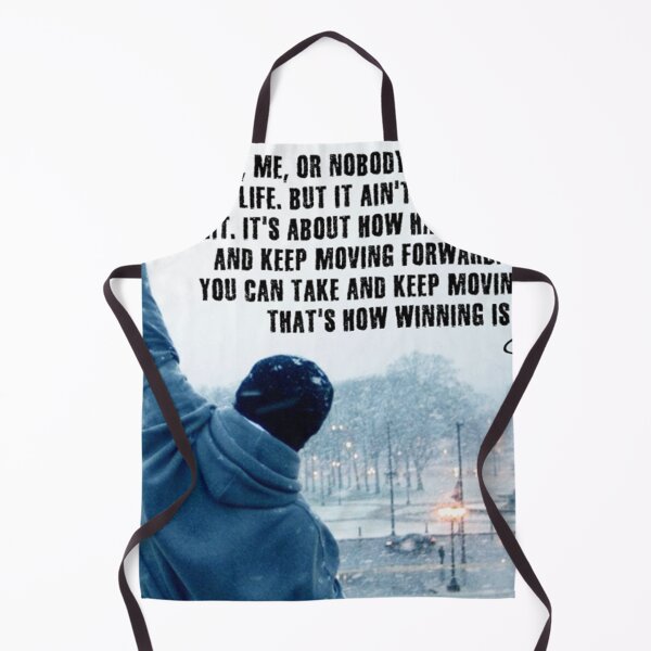 Item preview, Poster Iconic Scene Rocky - Motivational Inspiration designed and sold by nicholaswaldrop.