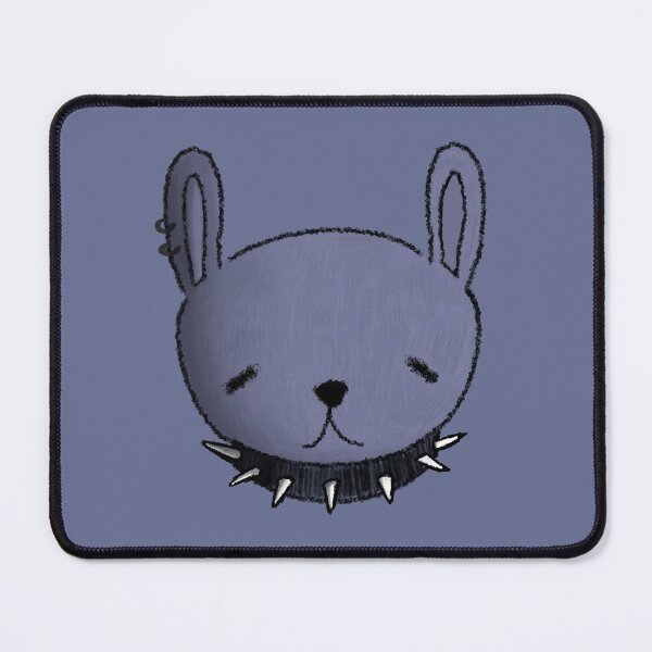 Item preview, Goth Bunny Pastel Grunge Spiked Collar Art designed and sold by BitDoodle.