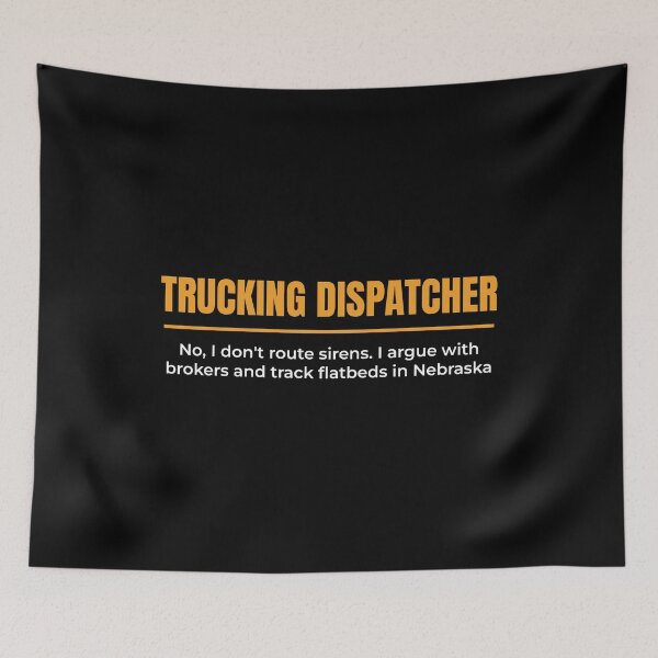 Item preview, Trucking Dispatcher Shirt Funny Freight Logistics Coordinator Tee designed and sold by incognipress.