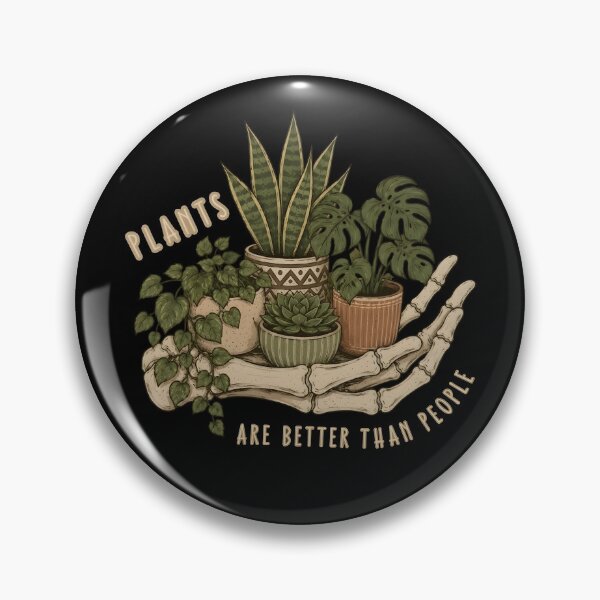 Item preview, Funny Plant Lover Skeleton Hand Houseplant Botanical Introvert Graphic designed and sold by ChristiPeta.