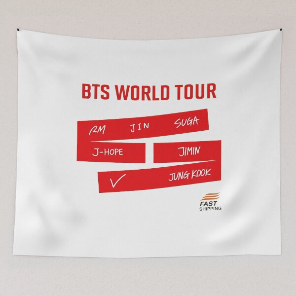 Artikelvorschau, K-Pop World Tour Fan DTF Transfer entworfen und verkauft von SarahSanc43018.