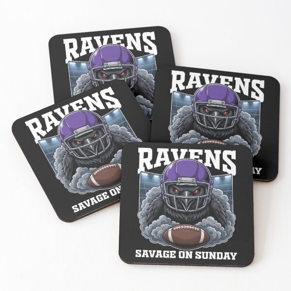 Item preview, RAVENS SAVAGE ON SUNDAY - BAL RAVENS designed and sold by KEF Custom.