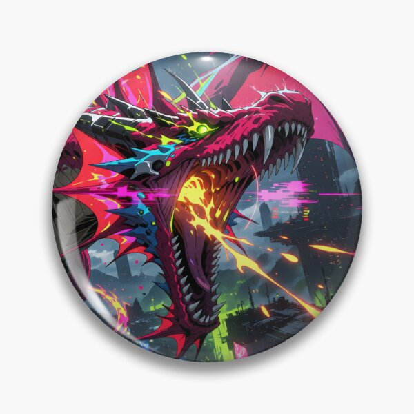 Item preview, Cyber Crimson Flight in the Neon Night (V3) designed and sold by SabaMirzique.