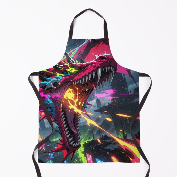 Item preview, Cyber Crimson Flight in the Neon Night (V3) designed and sold by SabaMirzique.