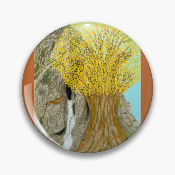 Item preview, A unique big tree in autumn designed and sold by greenPQBstudio.