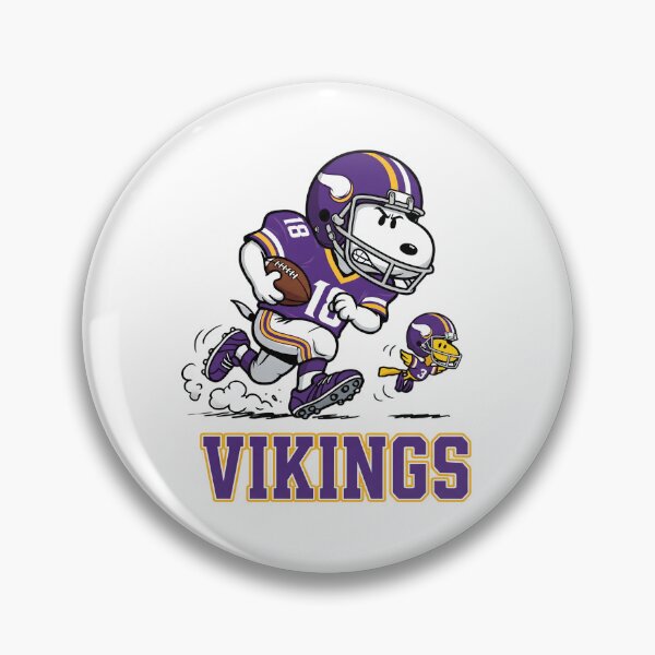 Item preview, Snoopy And Woodstock Minnesota Football Action Fan designed and sold by DamianRoy88.