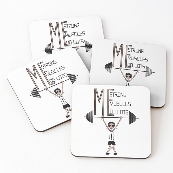 Item preview, Funny Empowering Fitness Cartoon Illustration designed and sold by ChantellaGF.