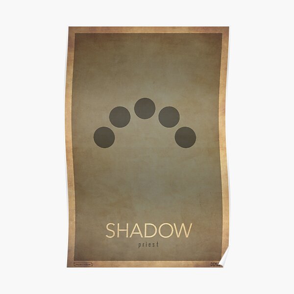 Shadow Preist - WoW Minimalism Poster