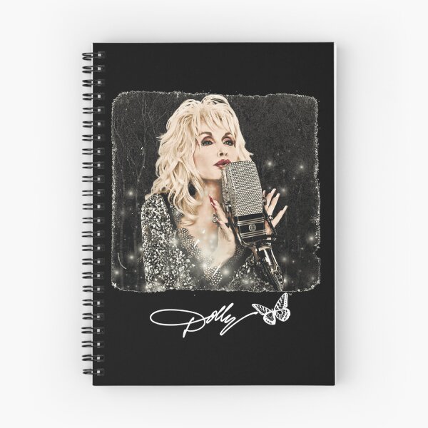 Item preview, Dolly Parton Microphone Sparkle Portrait Design designed and sold by CampbellkhDesig.