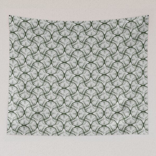 Item preview, Monochrome Line Art Geometric Pattern designed and sold by ​Jyoti Digital Artist.