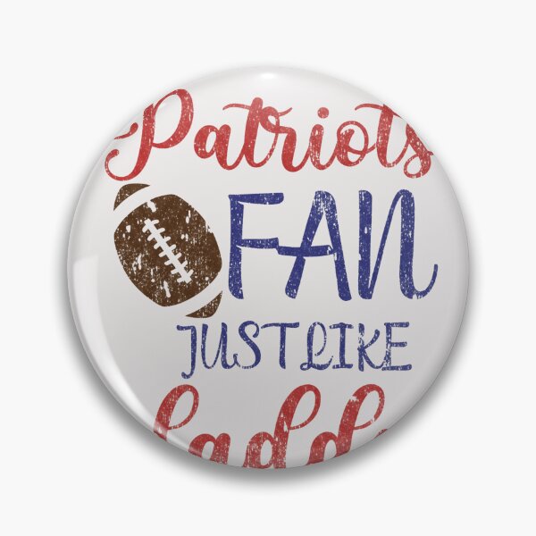 Item preview, Patriots Football designed and sold by PetalRadiant.