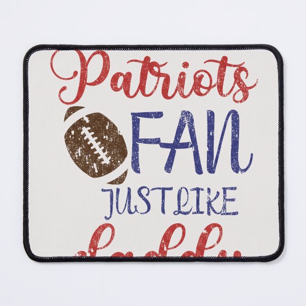 Item preview, Patriots Football designed and sold by PetalRadiant.