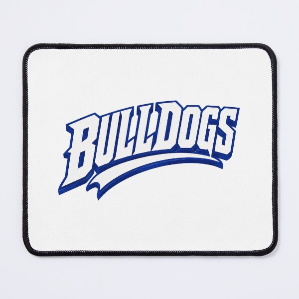 Item preview, Bulldogs Sporty Blue White Varsity Style designed and sold by MariaLoga71766.