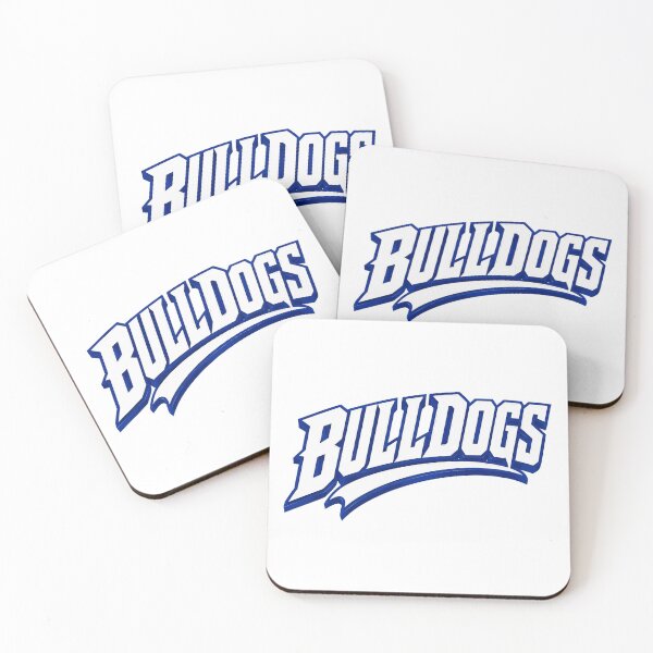 Item preview, Bulldogs Sporty Blue White Varsity Style  designed and sold by MariaLoga71766.