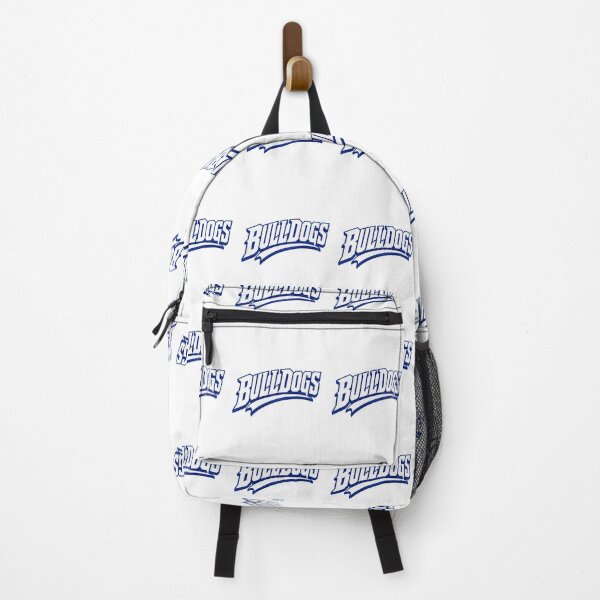 Item preview, Bulldogs Sporty Blue White Varsity Style designed and sold by MariaLoga71766.