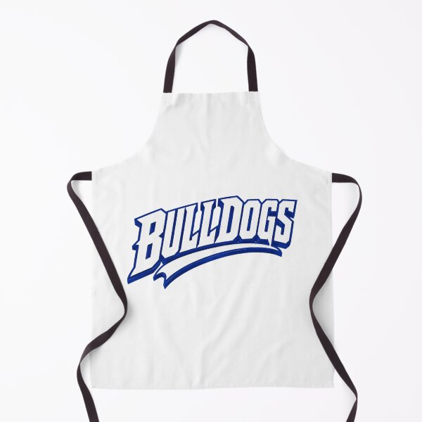 Item preview, Bulldogs Sporty Blue White Varsity Style designed and sold by MariaLoga71766.